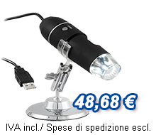 Microscopio USB PCE-MM 800