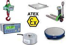 Bilance ATEX sullo shop online