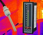 Display degli indicatori di temperatura